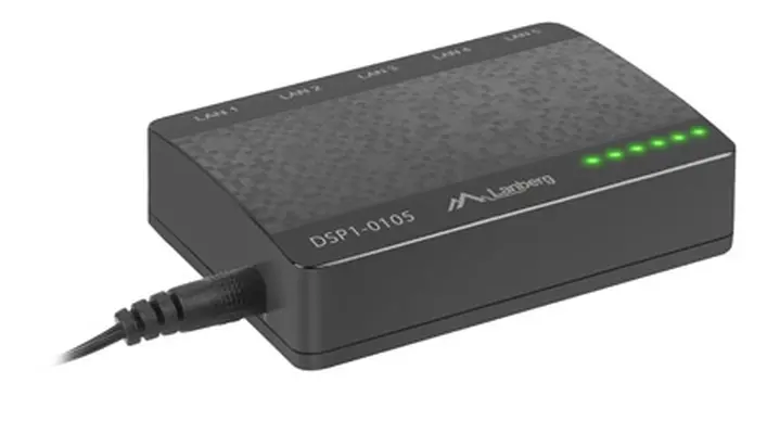 Switch, Lanberg switch DSP1-0105 5 porturi, 100MB/s