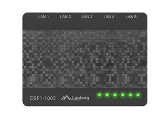 Комутатор, Lanberg switch DSP1-1005 5-port, 1GB/s