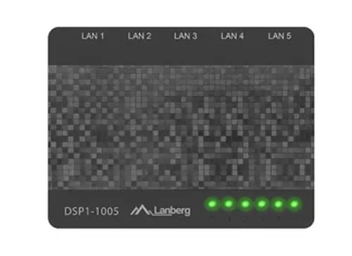 Комутатор, Lanberg switch DSP1-1005 5-port, 1GB/s