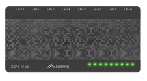 Комутатор, Lanberg switch DSP1-0108 8-port, 100MB/s