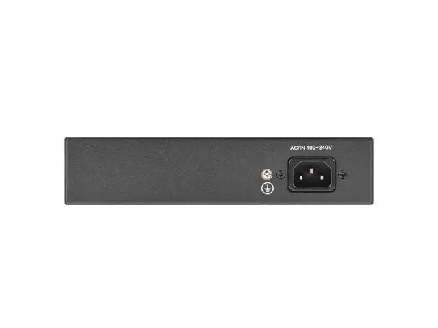 Комутатор, Lanberg switch 4x 100mb poe+/2x 100mb unmanaged rack 10"/19" fast ethernet 60w - image 2
