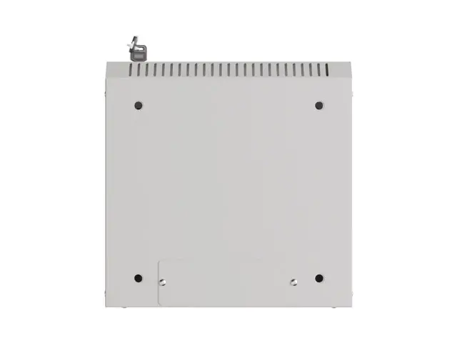 Комуникационен шкаф, Lanberg rack cabinet 10" wall-mount 4U/300x300 (flat pack) with glass door grey - image 5
