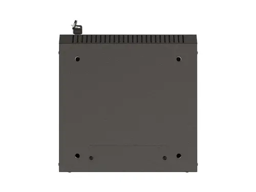 Комуникационен шкаф, Lanberg rack cabinet 10" wall-mount 6U/300x300 (flat pack) with glass door black - image 9