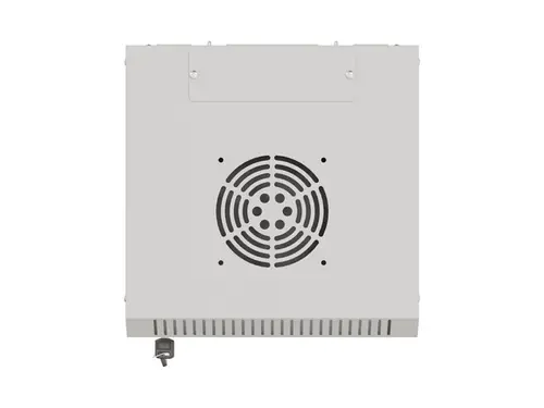 Комуникационен шкаф, Lanberg rack cabinet 10" wall-mount 6U/300x300 (flat pack) with glass door grey - image 2