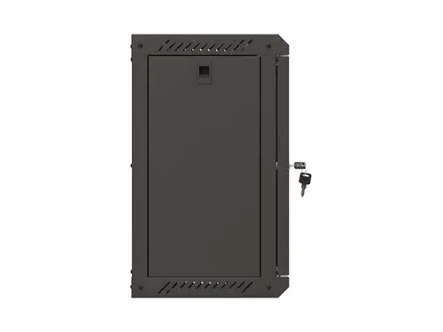 Комуникационен шкаф, Lanberg rack cabinet 10" wall-mount 9U/300x300 (flat pack) with glass door black - image 10