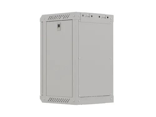 Ικρίωμα δικτύου, Lanberg rack cabinet 10" επιτοίχιο 9U/300x300 (flat pack) με γυάλινη πόρτα γκρι - 13