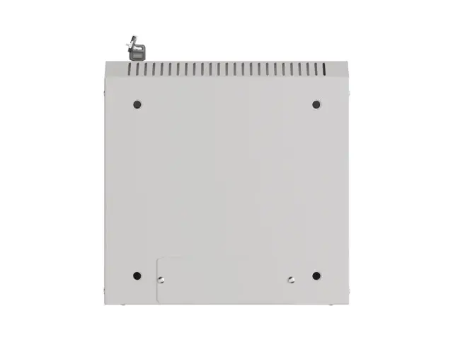 Комуникационен шкаф, Lanberg rack cabinet 10" wall-mount 9U/300x300 (flat pack) with glass door grey - image 8