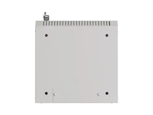 Ικρίωμα δικτύου, Lanberg rack cabinet 10" επιτοίχιο 9U/300x300 (flat pack) με γυάλινη πόρτα γκρι - 9