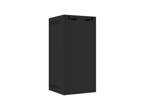 Комуникационен шкаф, Lanberg rack cabinet 10" wall-mount 12U/280x310 for self-assembly with metal door black (flat pack) - image 5