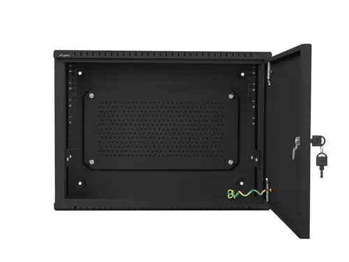 Комуникационен шкаф, Lanberg rack cabinet 19" wall-mount 4U+3u/540x200 low-profile black (assembled) - image 13
