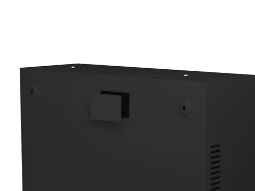 Комуникационен шкаф, Lanberg rack cabinet 19" wall-mount 4U+3u/540x200 low-profile black (assembled) - image 2
