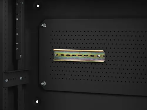 Комуникационен шкаф, Lanberg rack cabinet 19" wall-mount 4U+3u/540x200 low-profile black (assembled) - image 6