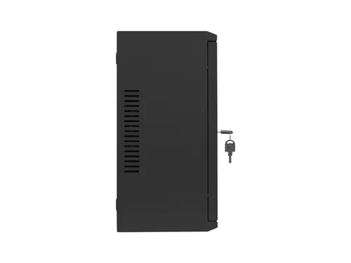 Комуникационен шкаф, Lanberg rack cabinet 19" wall-mount 4U+3u/540x200 low-profile black (assembled) - image 9