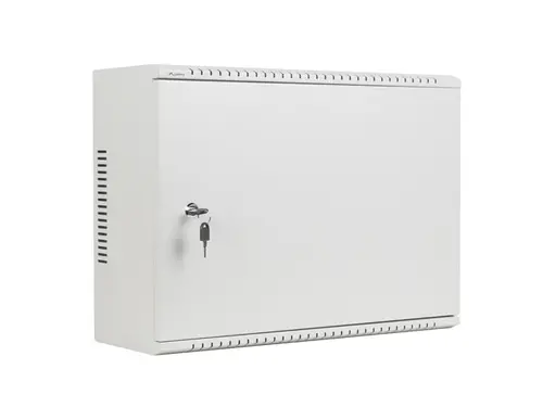 Комуникационен шкаф, Lanberg rack cabinet 19" wall-mount 4U+3u/540x200 low-profile grey (assembled) - image 5