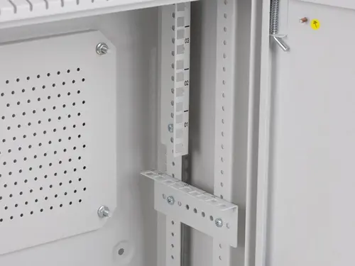 Комуникационен шкаф, Lanberg rack cabinet 19" wall-mount 4U+3u/540x200 low-profile grey (assembled) - image 8