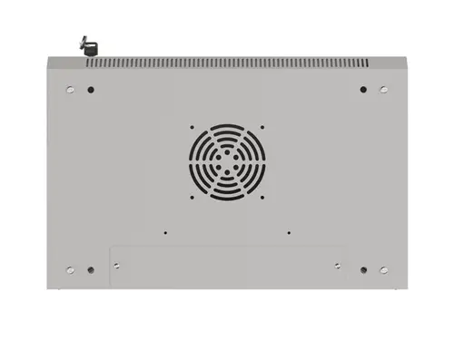 Комуникационен шкаф, Lanberg rack cabinet 19" wall-mount 6U/540x350 (flat pack) with glass door grey - image 12