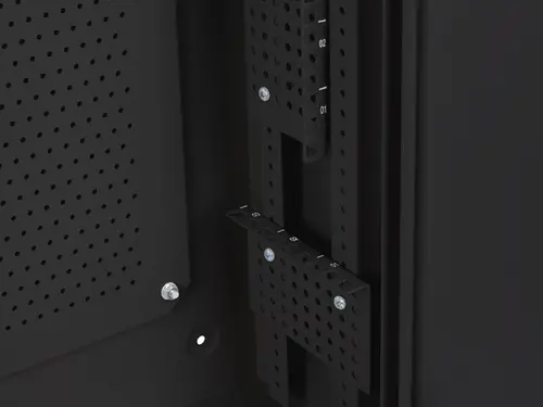 Комуникационен шкаф, Lanberg rack cabinet 19" wall-mount 6U+3u/540x200 low-profile black (assembled) - image 13