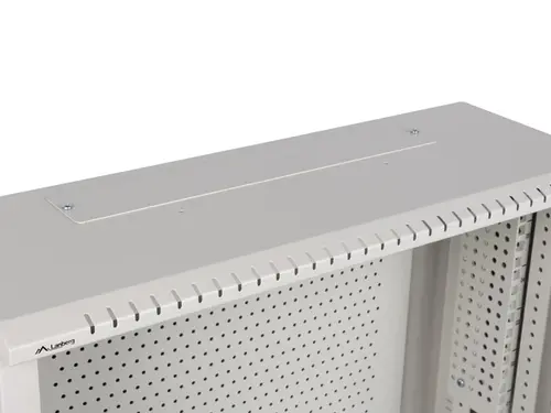 Комуникационен шкаф, Lanberg rack cabinet 19" wall-mount 6U+3u/540x200 low-profile grey (assembled) - image 12