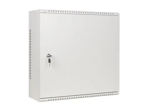 Комуникационен шкаф, Lanberg rack cabinet 19" wall-mount 6U+3u/540x200 low-profile grey (assembled) - image 5
