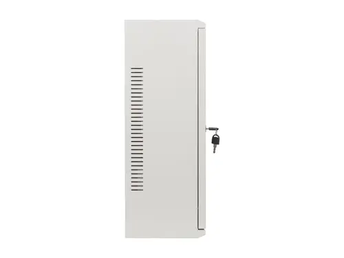 Комуникационен шкаф, Lanberg rack cabinet 19" wall-mount 6U+3u/540x200 low-profile grey (assembled) - image 6