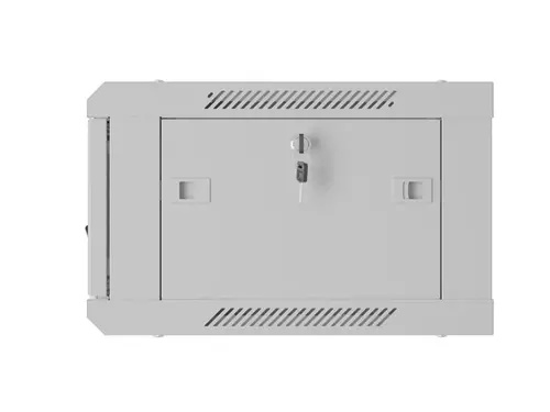 Комуникационен шкаф, Lanberg rack cabinet 19" wall-mount 4U/600x450 with perforated door grey (flat pack) - image 10