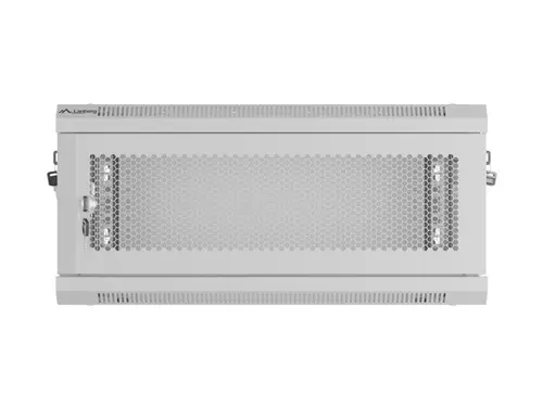 Комуникационен шкаф, Lanberg rack cabinet 19" wall-mount 4U/600x450 with perforated door grey (flat pack) - image 8