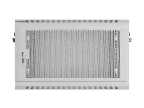 Комуникационен шкаф, Lanberg rack cabinet 19" wall-mount 6U/600x450 with perforated door grey (flat pack) - image 10