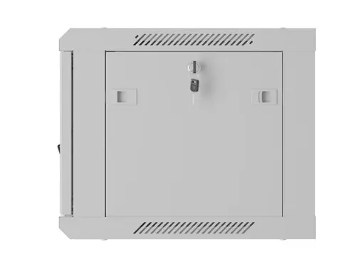 Комуникационен шкаф, Lanberg rack cabinet 19" wall-mount 6U/600x450 with perforated door grey (flat pack) - image 8