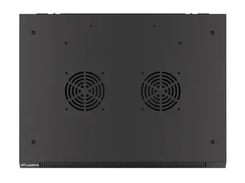 Комуникационен шкаф, Lanberg rack cabinet 19" wall-mount 6U/600x450 for self-assembly with metal door black (flat pack) - image 4