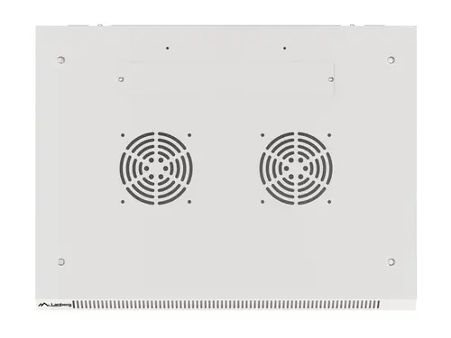 Ερμάριο επικοινωνιών, Lanberg rack 19" επιτοίχιο 6U/600x450 για αυτοσυναρμολόγηση με μεταλλική πόρτα, γκρι (flat pack) - 6