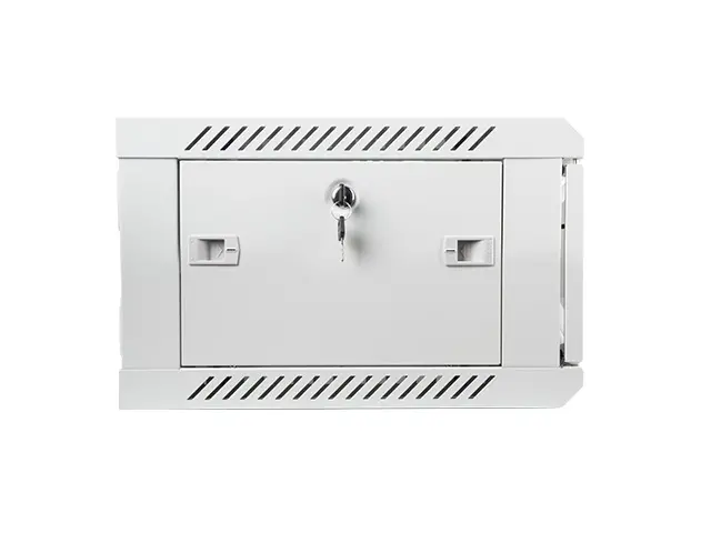 Комуникационен шкаф, Lanberg rack cabinet 19" wall-mount 4U / 600x450 for self-assembly (flat pack), grey - image 1