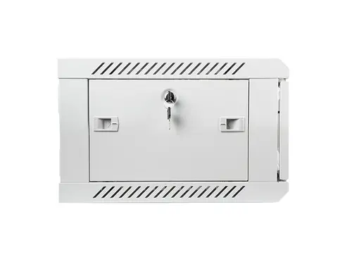 Комуникационен шкаф, Lanberg rack cabinet 19" wall-mount 4U / 600x450 for self-assembly (flat pack), grey - image 1