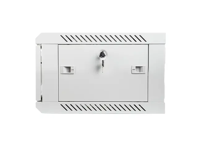 Комуникационен шкаф, Lanberg rack cabinet 19" wall-mount 4U / 600x450 for self-assembly (flat pack), grey - image 4