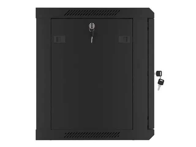 Комуникационен шкаф, Lanberg rack cabinet 19" wall-mount 9U/600x450 for self-assembly with metal door black (flat pack) - image 10