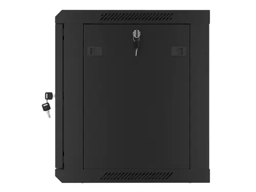 Комуникационен шкаф, Lanberg rack cabinet 19" wall-mount 9U/600x450 for self-assembly with metal door  black (flat pack) - image 11