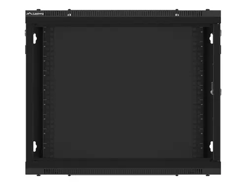 Комуникационен шкаф, Lanberg rack cabinet 19" wall-mount 9U/600x450 for self-assembly with metal door  black (flat pack) - image 13