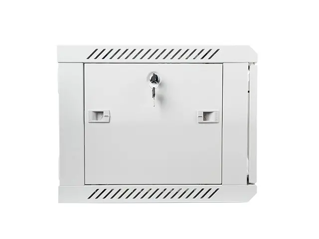 Комуникационен шкаф, Lanberg rack cabinet 19" wall-mount 6U / 600x450 for self-assembly (flat pack), grey - image 3