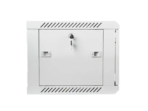 Комуникационен шкаф, Lanberg rack cabinet 19" wall-mount 6U / 600x450 for self-assembly (flat pack), grey - image 3
