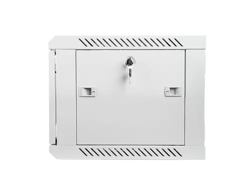 Комуникационен шкаф, Lanberg rack cabinet 19" wall-mount 6U / 600x450 for self-assembly (flat pack), grey - image 4
