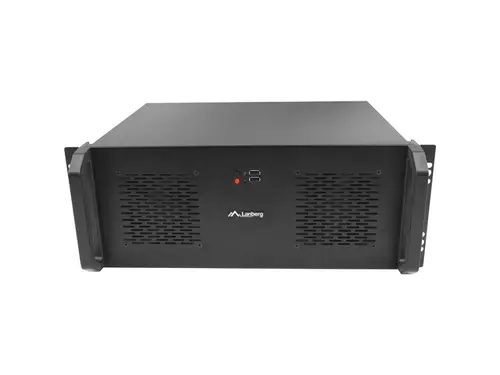Комуникационен шкаф, Lanberg rackmount server chassis atx 350/10 19"/4U - image 3