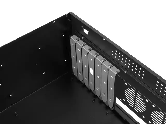 Dulap de comunicații, Lanberg șasiu server rackmount atx 350/10 19"/4U - image 6