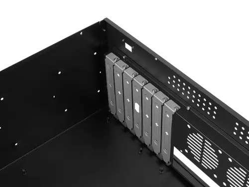 Комуникационен шкаф, Lanberg rackmount server chassis atx 350/10 19"/4U - image 6