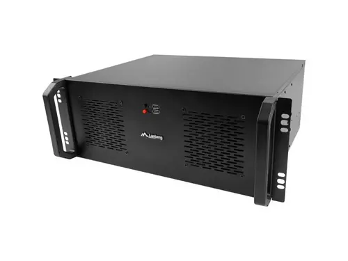 Комуникационен шкаф, Lanberg rackmount server chassis atx 350/10 19"/4U