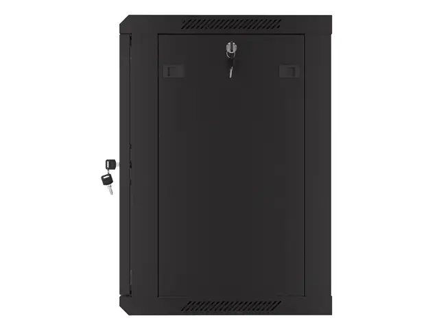 Комуникационен шкаф, Lanberg rack cabinet 19" wall-mount 12U/600x450 with perforated door black (flat pack) - image 13