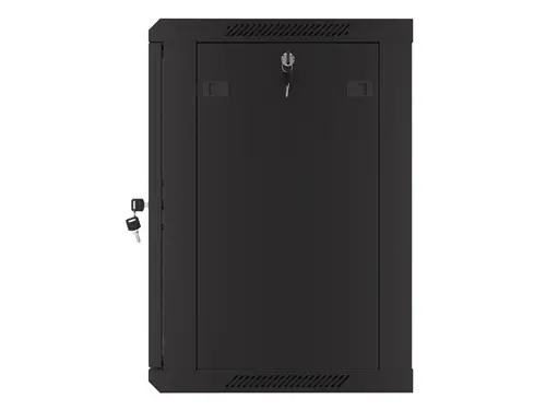 Комуникационен шкаф, Lanberg rack cabinet 19" wall-mount 12U/600x450 with perforated door black (flat pack) - image 13