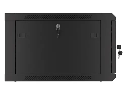 Комуникационен шкаф, Lanberg rack cabinet 19" wall-mount 6U/600x600 for self-assembly with metal door black (flat pack) - image 13