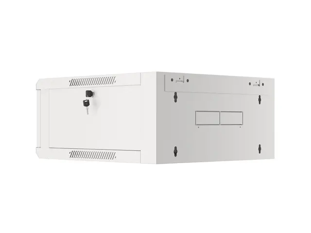 Комуникационен шкаф, Lanberg rack cabinet 19" wall-mounted 4U 600 fast assembly (flat pack) grey - image 10