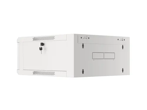 Комуникационен шкаф, Lanberg rack cabinet 19" wall-mounted 4U 600 fast assembly (flat pack) grey - image 10