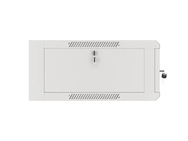 Комуникационен шкаф, Lanberg rack cabinet 19" wall-mounted 4U 600 fast assembly (flat pack) grey - image 5