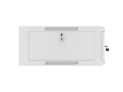 Комуникационен шкаф, Lanberg rack cabinet 19" wall-mounted 4U 600 fast assembly (flat pack) grey - image 5